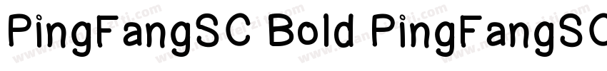 PingFangSC Bold PingFangSC字体转换